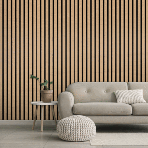 Acoustic Wall Panel – Silver Sandalwood – 1 9/16"