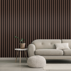 Acoustic Wall Panel – Smoky Macore – 1 9/16"