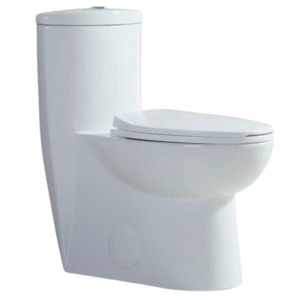 Dureno – One Piece Toilet White Gloss (4.8L-6L / 1.1gal-1.6gal) – T203W