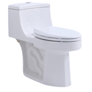 Dureno – One Piece Toilet White Gloss (4.8L-6L / 1.1gal-1.6gal) – T205W