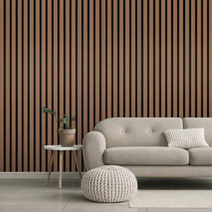 Acoustic Wall Panel – Teak – 1 9/16"