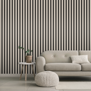 Acoustic Wall Panel – White Maple – 1 9/16"