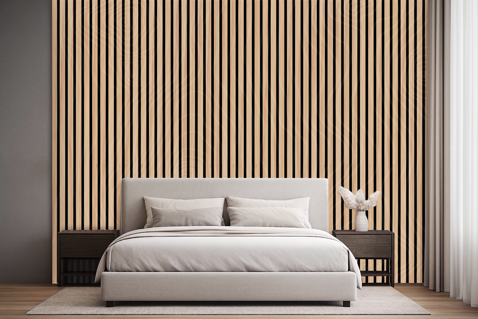 Acoustic Wall Panel – White Oak – 1 9/16"