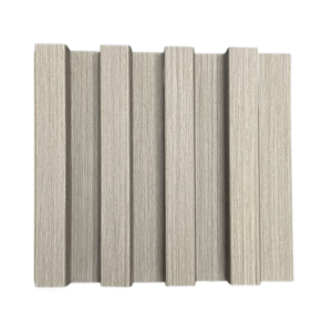 Mango – Fluted PVC Wall Panel 6 3/4″ x 10′ – Light Pewter