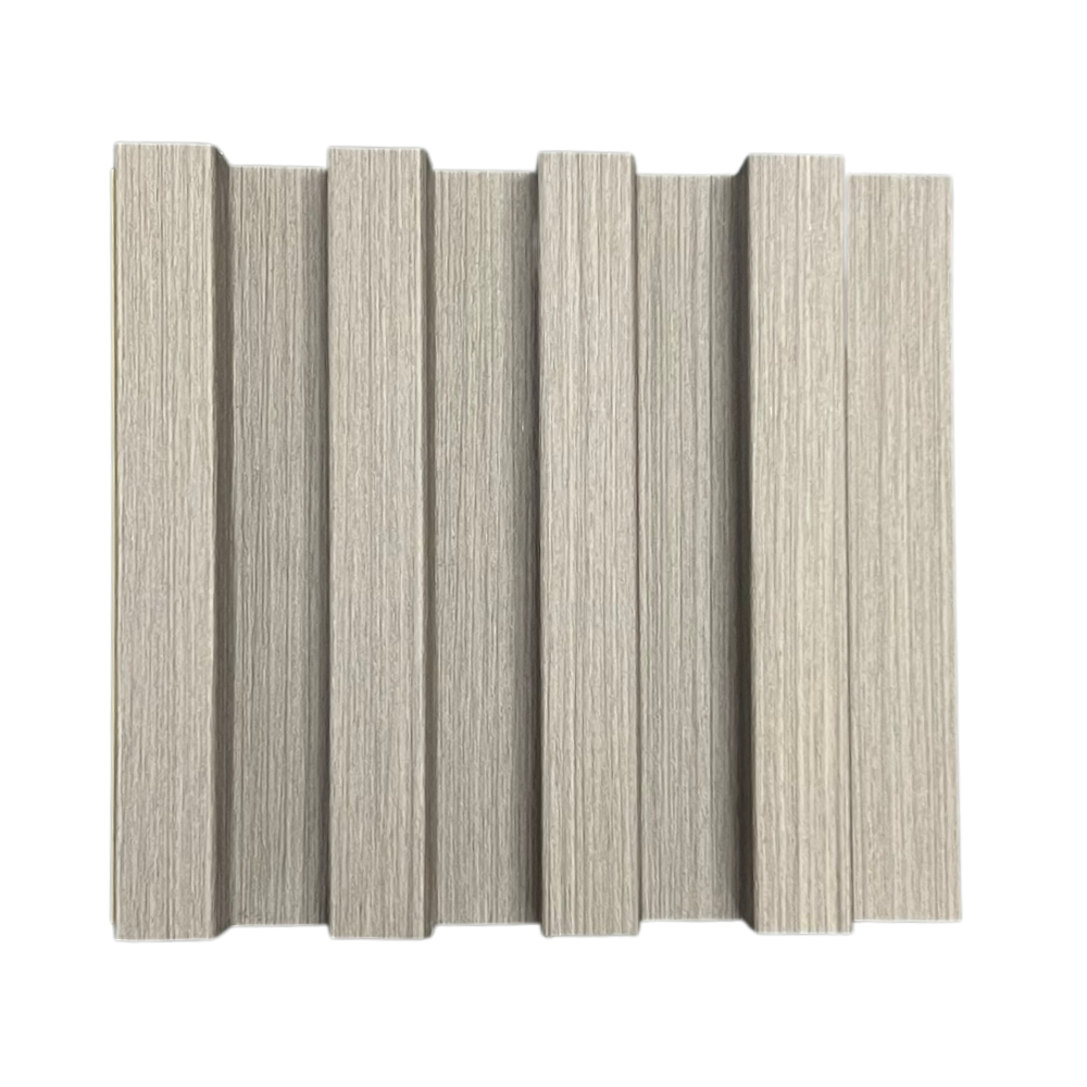 Mango – Fluted PVC Wall Panel 6 3/4″ x 10′ – Light Pewter