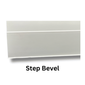 Baseboard Flex Step Bevel Self Adhesive – Sold by Linear Feet – 5 1/4" x 1/4"