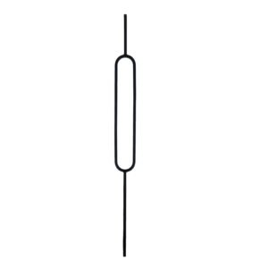 COS – Spindle Iron Matt Bar Single Oval- COS-SOV017-HMB