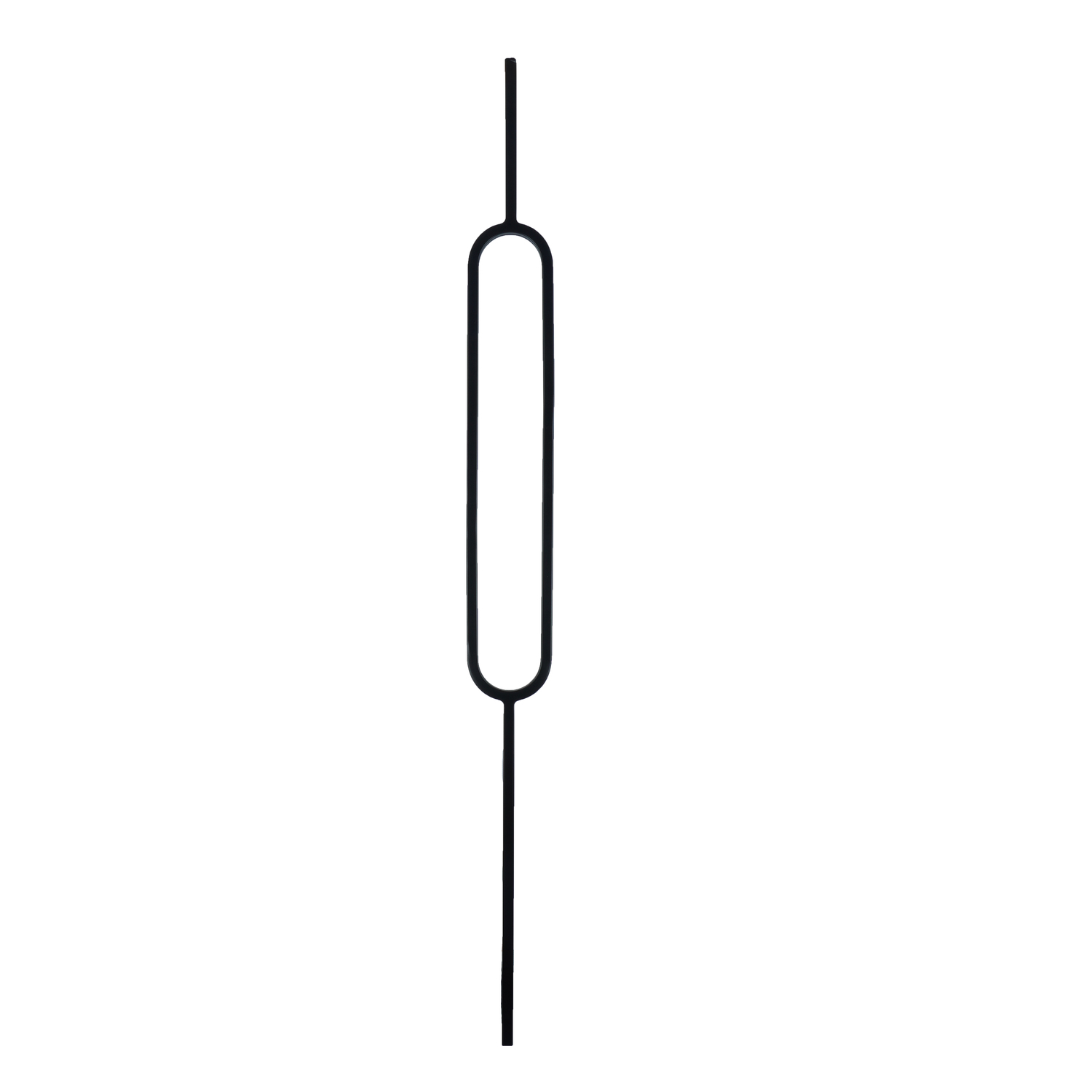 COS – Spindle Iron Matt Bar Single Oval- COS-SOV017-HMB